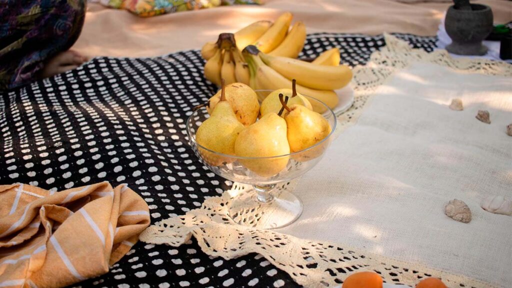 peras platanos
