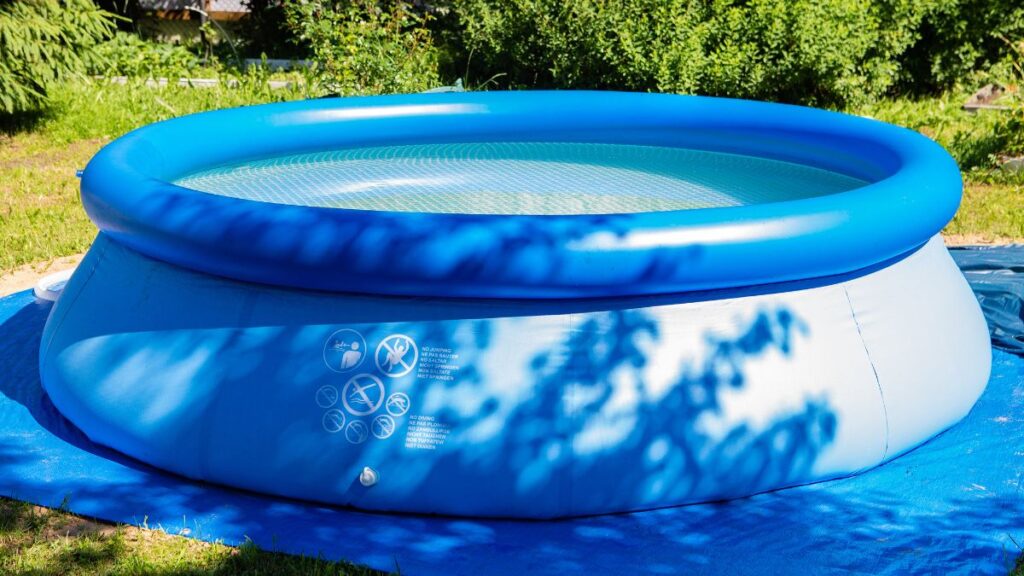 Piscina hinchable grande