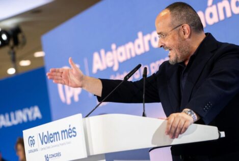 Alejandro Fernández, reelegido presidente del PP de Cataluña con el 97,51% de los votos