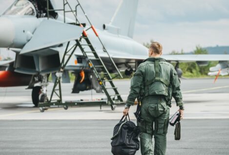 El jefe del Ejército del Aire visita las maniobras de la OTAN lideradas por España