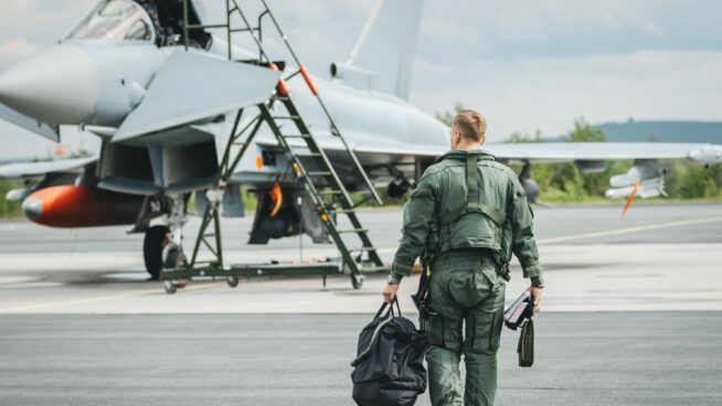El jefe del Ejército del Aire visita las maniobras de la OTAN lideradas por España