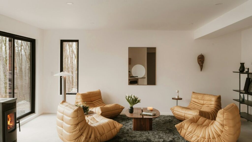 Sillones en el salón