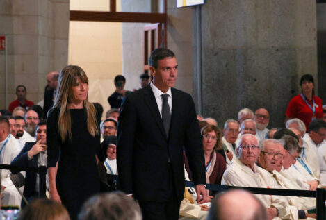 El Gobierno se vuelca con el Papa: Sánchez, su esposa y 14 ministros, en la Sagrada Familia