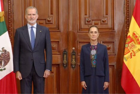 Felipe VI y Sheinbaum mantienen un encuentro en México