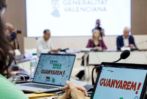 Los sindicatos aprovechan la huelga educativa valenciana para exigir autores catalanes