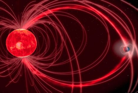 Investigadores españoles hallan evidencias de un campo magnético en un exoplaneta