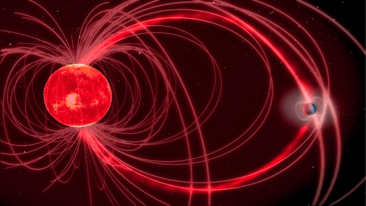 Investigadores españoles hallan evidencias de un campo magnético en un exoplaneta