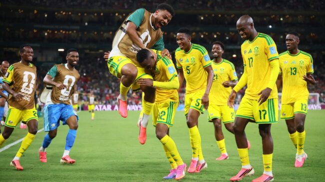 Sudáfrica da la sorpresa contra Corea del Sur y pasa por primera vez de fase de grupos