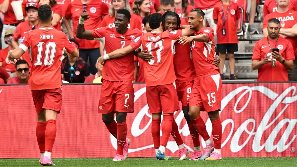Suiza se asegura la primera posición del Grupo B tras vencer a la anfitriona Canadá