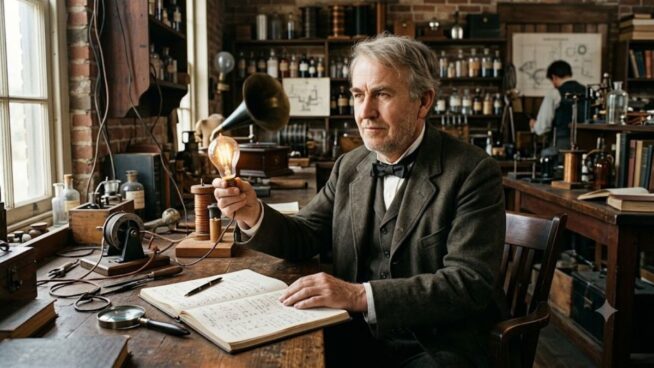Thomas Edison, inventor y científico, ya anticipó hace 116 años la clave de perseverar: «No he fracasado, he encontrado 10.000 formas que no funcionan»