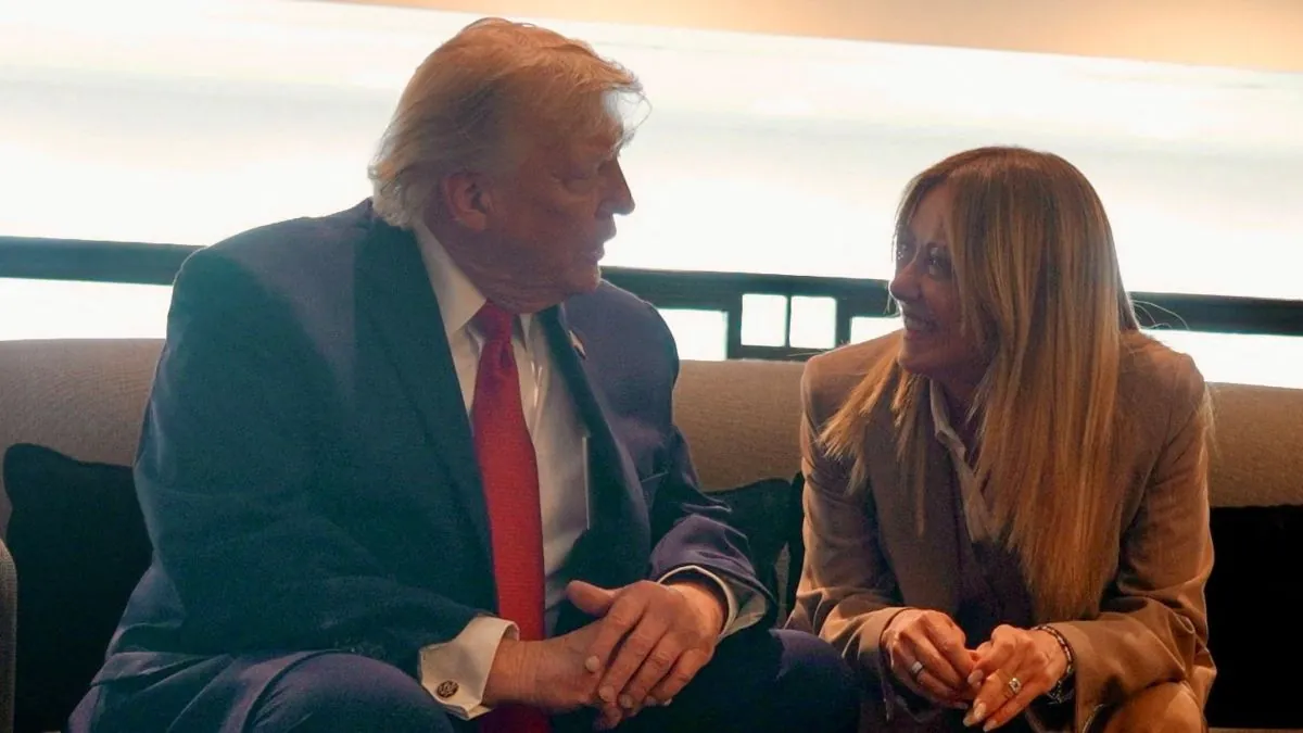 Trump dice que se sacó una foto con Meloni por pena y ella responde: «Ni yo ni Italia suplicamos»