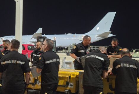 Un avión con efectivos de la UME, rumbo a Venezuela para apoyar las labores de rescate