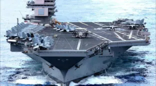 El F-35 está derritiendo la cubierta del portaaviones más avanzado de Estados Unidos