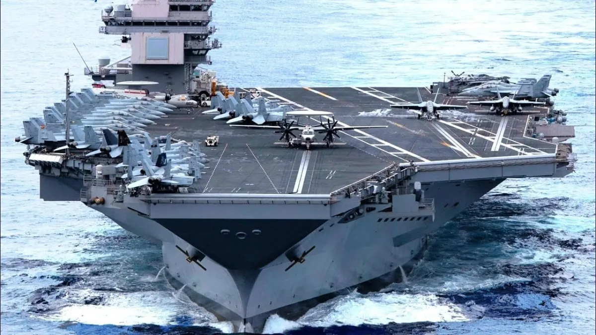 El F-35 está derritiendo la cubierta del portaaviones más avanzado de Estados Unidos