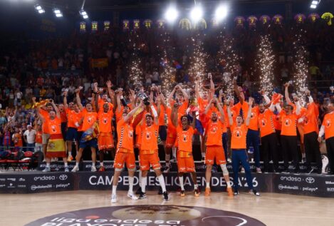 El Valencia Basket conquista su segunda liga ACB tras vencer al Barça en la final
