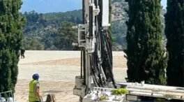 El Gobierno inicia las obras en la explanada del Valle de los Caídos en plena visita del Papa