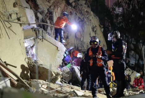 Las imágenes de los dos terremotos que afectan Venezuela