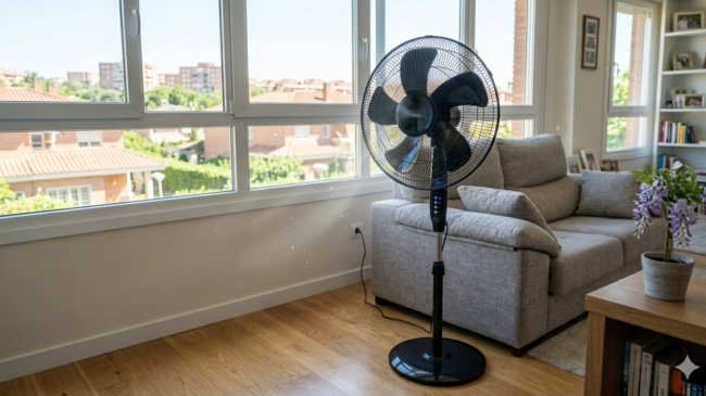 Olvídate del calor sin gastar de más con los mejores ventiladores de pie
