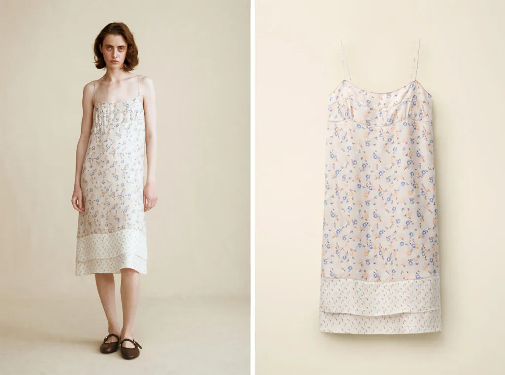 Vestido de flores de Zara. (PVP: 89.95€)