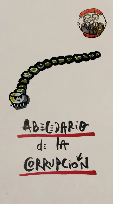 La viñeta sobre… El abecedario de la corrupción