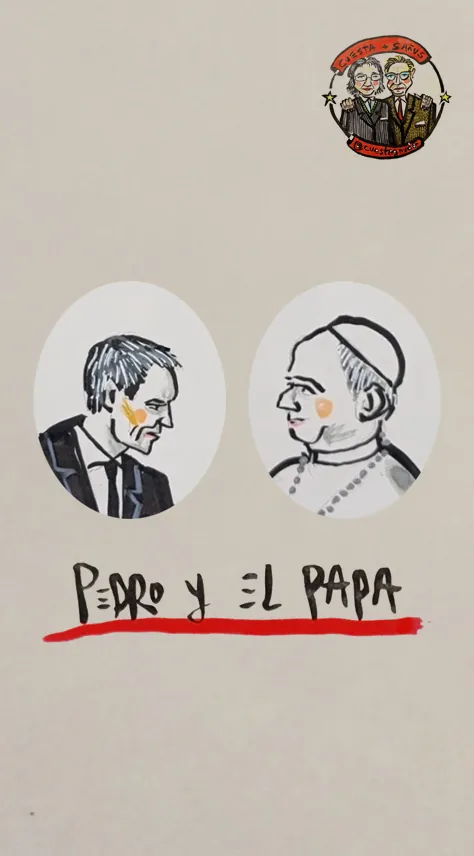 La viñeta de… Pedro y el Papa