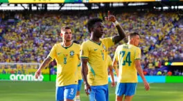 Vinícius rescata a Brasil en su debut en el Mundial contra Marruecos