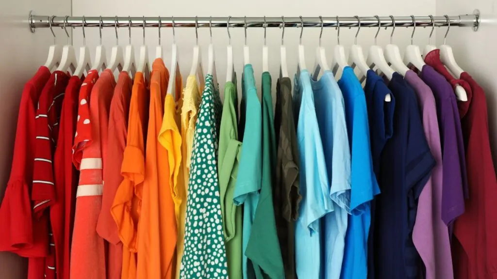 Coloca la ropa por colores