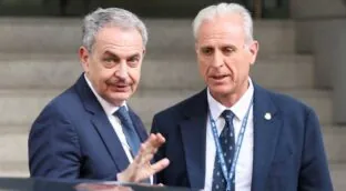 VÍDEO | Así ha sido la llegada de Zapatero a la Audiencia Nacional para declarar como investigado