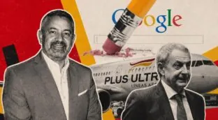 La trama Zapatero pagó por borrar de Internet sus vínculos con el rescate de Plus Ultra