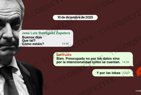 Gertrudis a Zapatero tras la detención de su 'testaferro': «Estoy preocupada por las lobas»