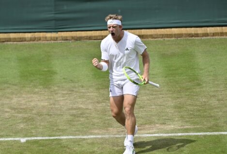 Davidovich y Bouzas mantienen el paso firme en Wimbledon y Mérida se despide con honores