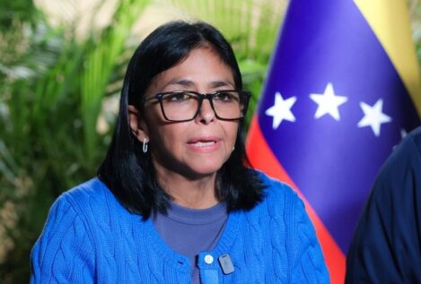 Delcy Rodríguez anuncia que padece una «afección de salud»