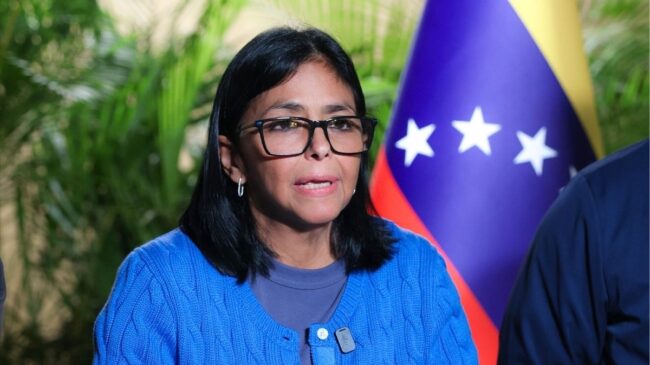 Delcy Rodríguez anuncia que padece una «afección de salud»
