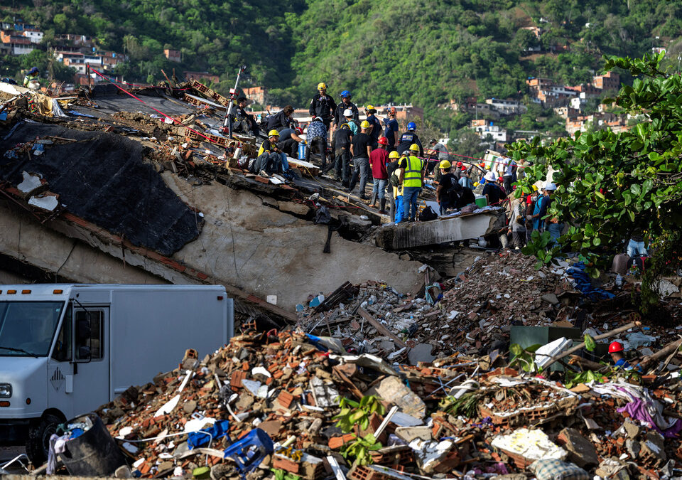 Las imágenes de la destrucción en Venezuela siete días después de los terremotos