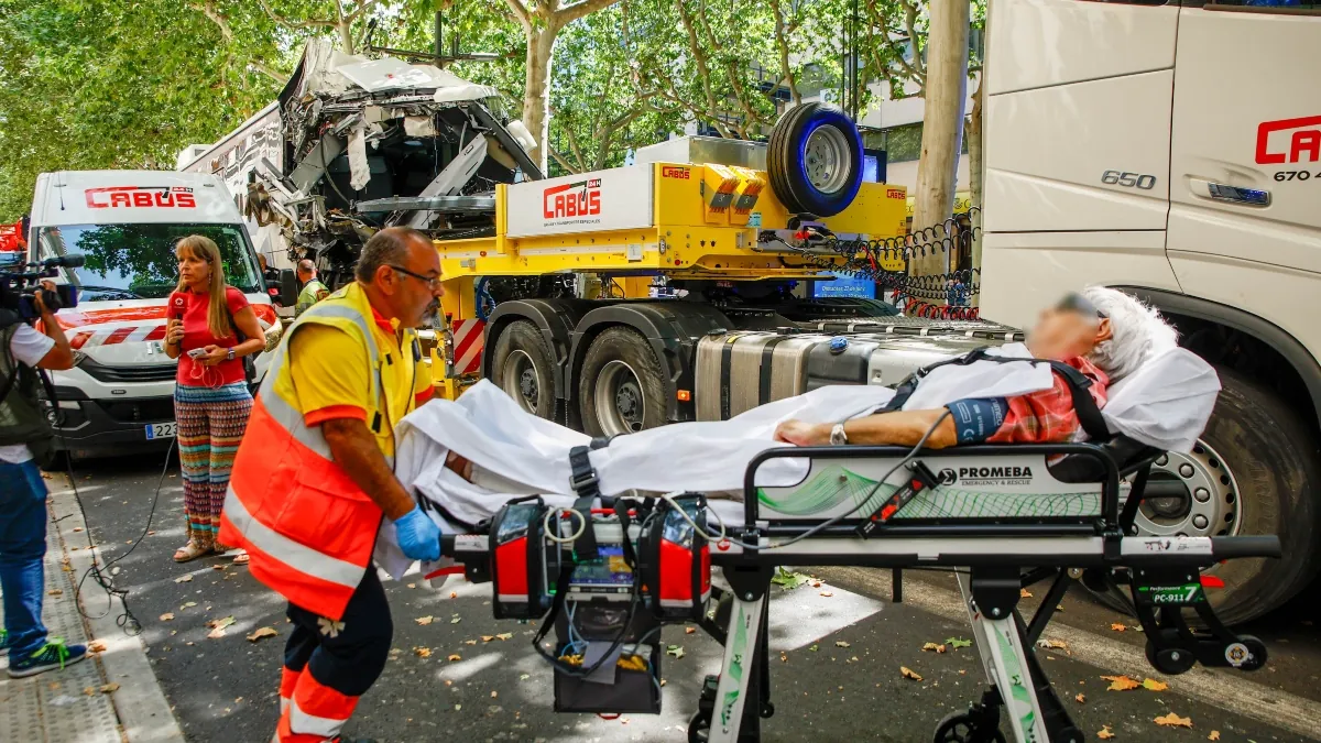 Cinco heridos del accidente de Lérida han sido operados y otros tantos están en la UCI