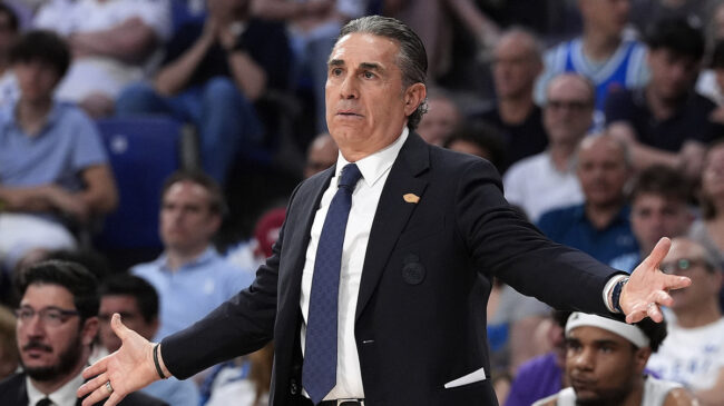 El Real Madrid destituye a Sergio Scariolo como entrenador tras una temporada en blanco