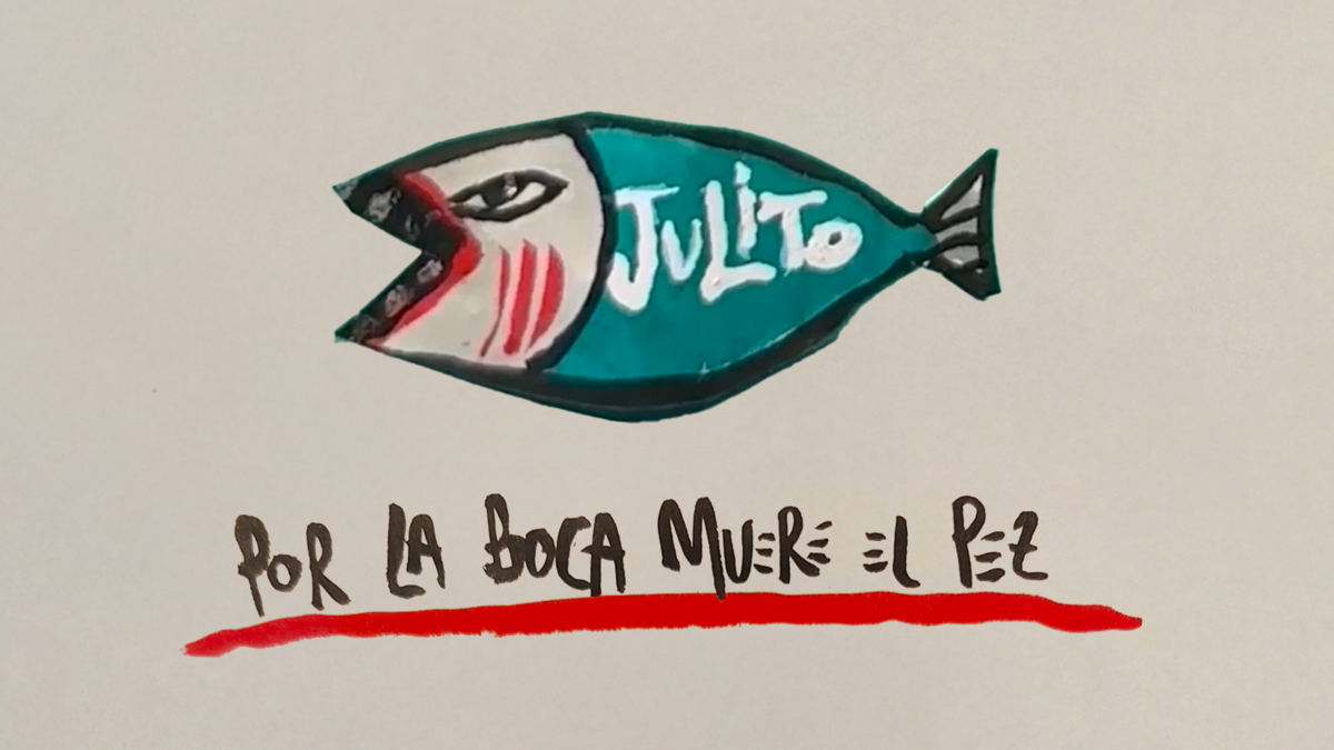 La viñeta sobre... por la boca muere el pez